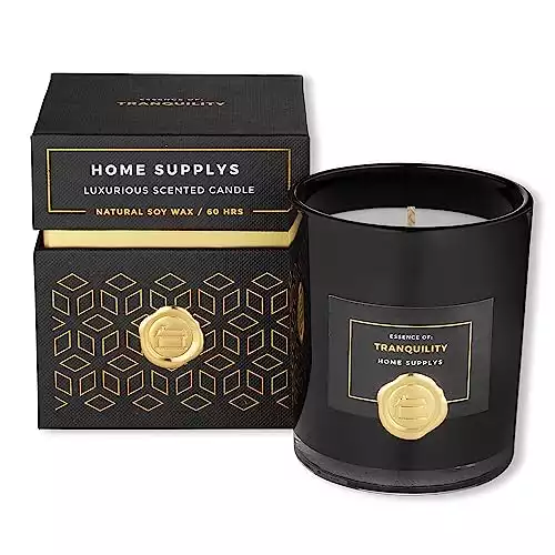 Home Supplys Tranquility Oud Scented Large Candle